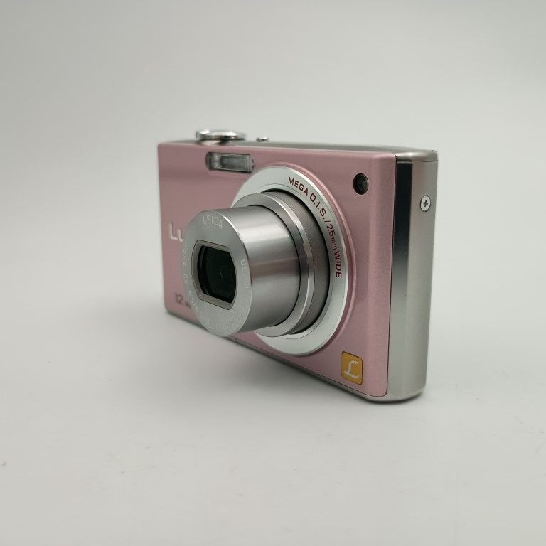 LUMIX コンパクトデジタルカメラ ピンク Panasonic LUMIX DMC-FX40 Pink コンパクトデジタルカメラ - メルカリ