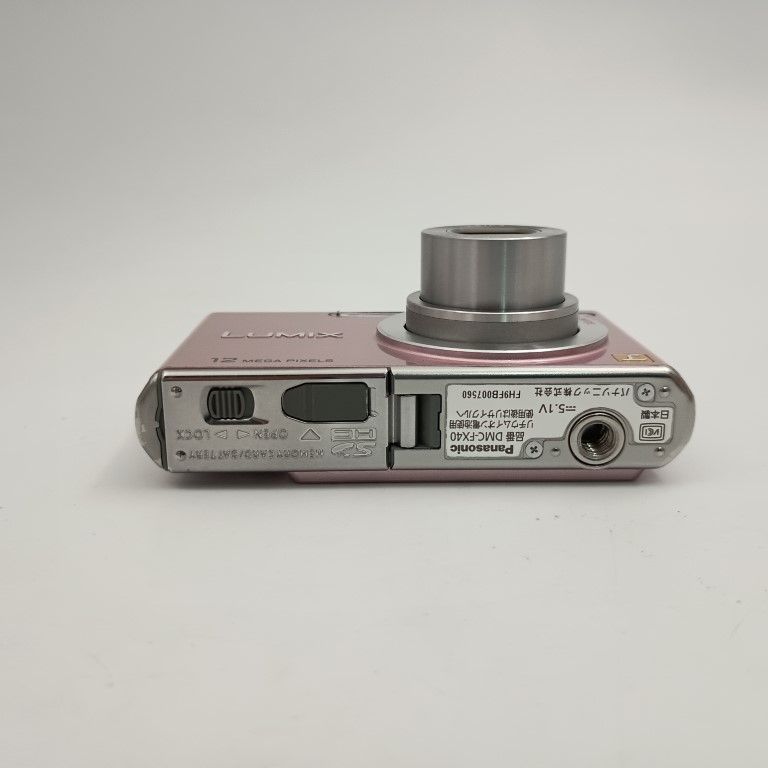 Panasonic LUMIX DMC-FX40 Pink コンパクトデジタルカメラ - メルカリ