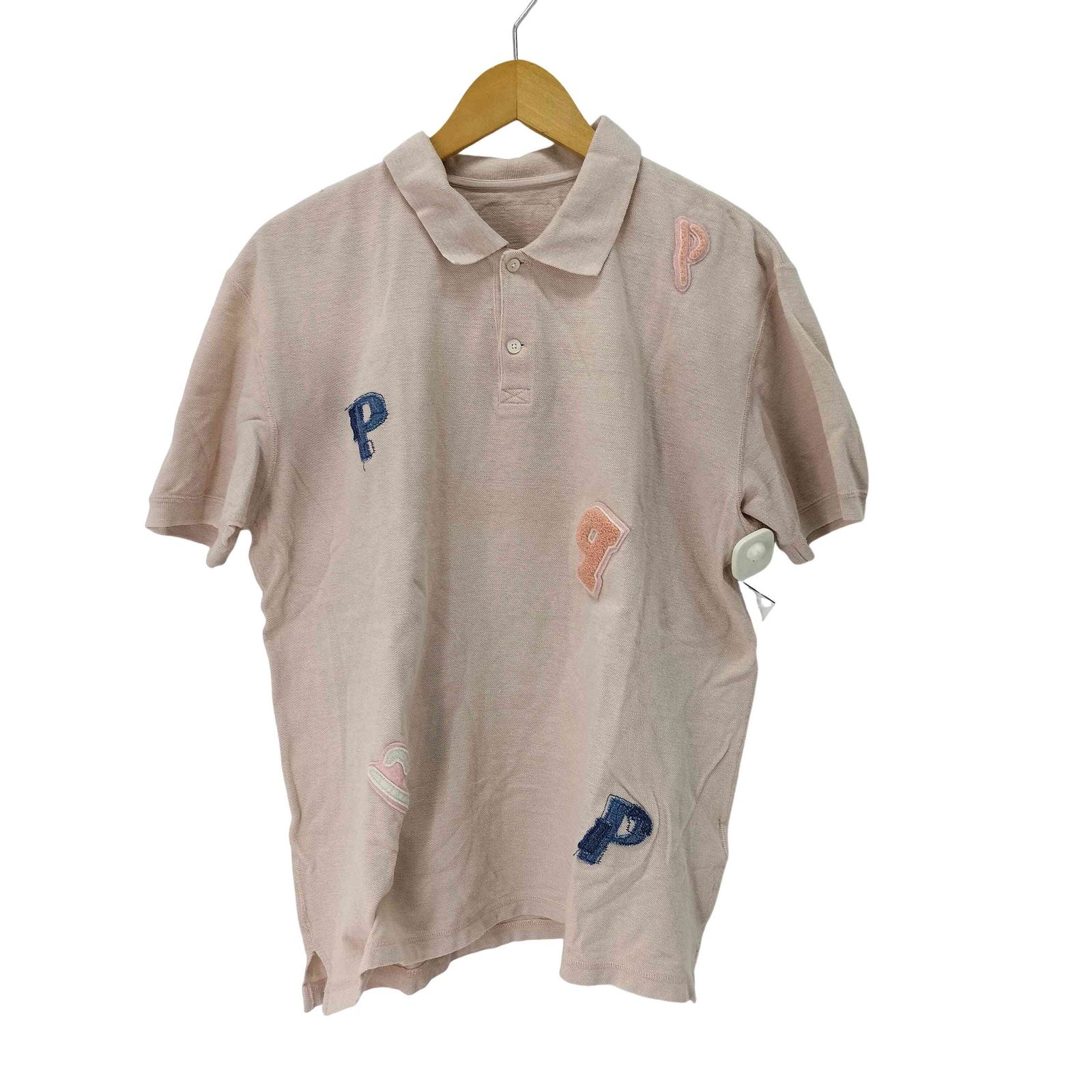 パパス papas 鹿の子 Pワッペン ポロシャツ メンズ import：L - メルカリ