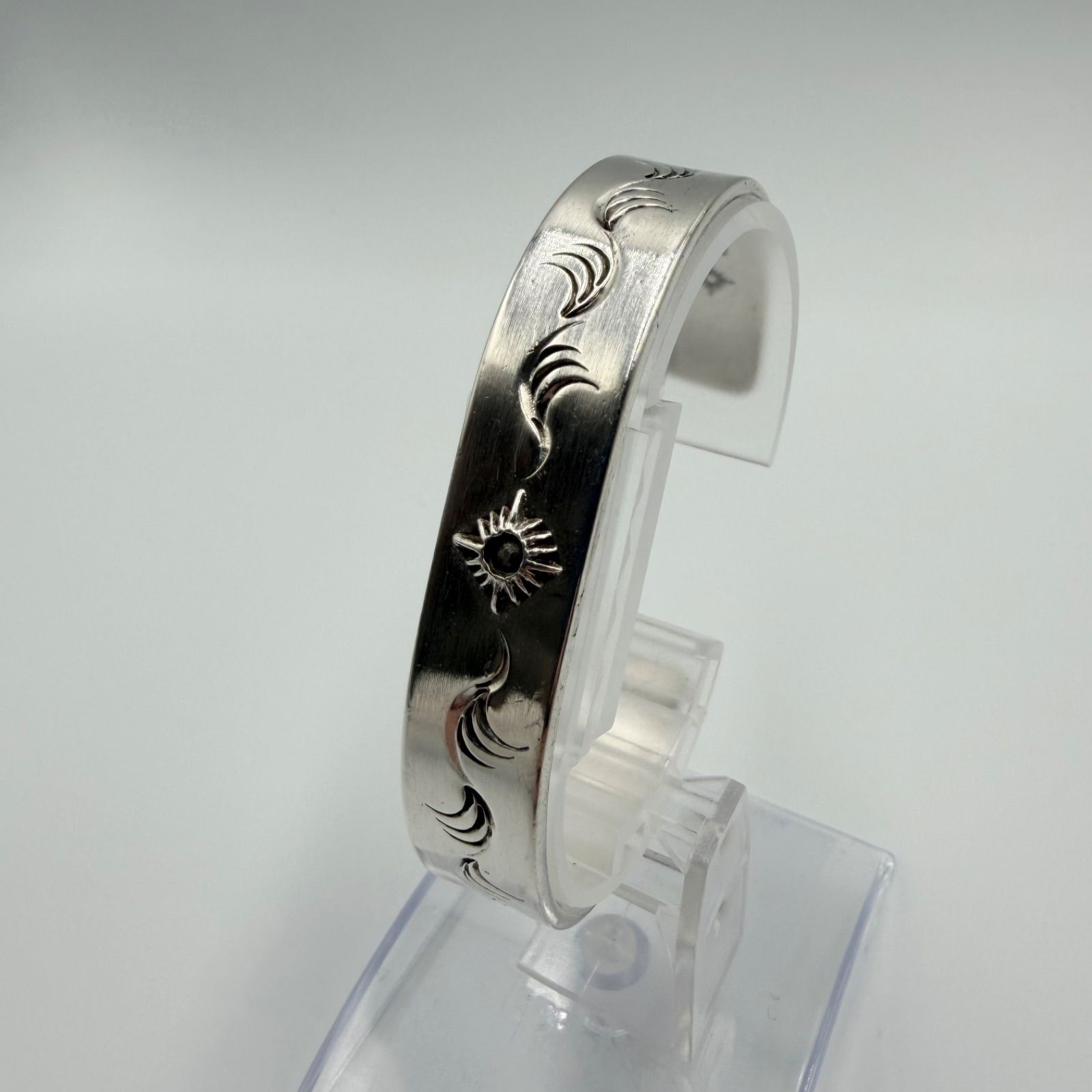 希少☆アリゾナ ARIZONA SILVER シルバー カフブレスレット - メルカリ