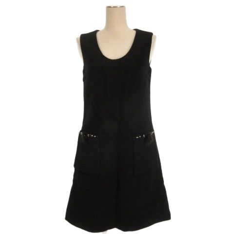 アベニールエトワール Aveniretoile ワンピース ノースリーブ ビジュー