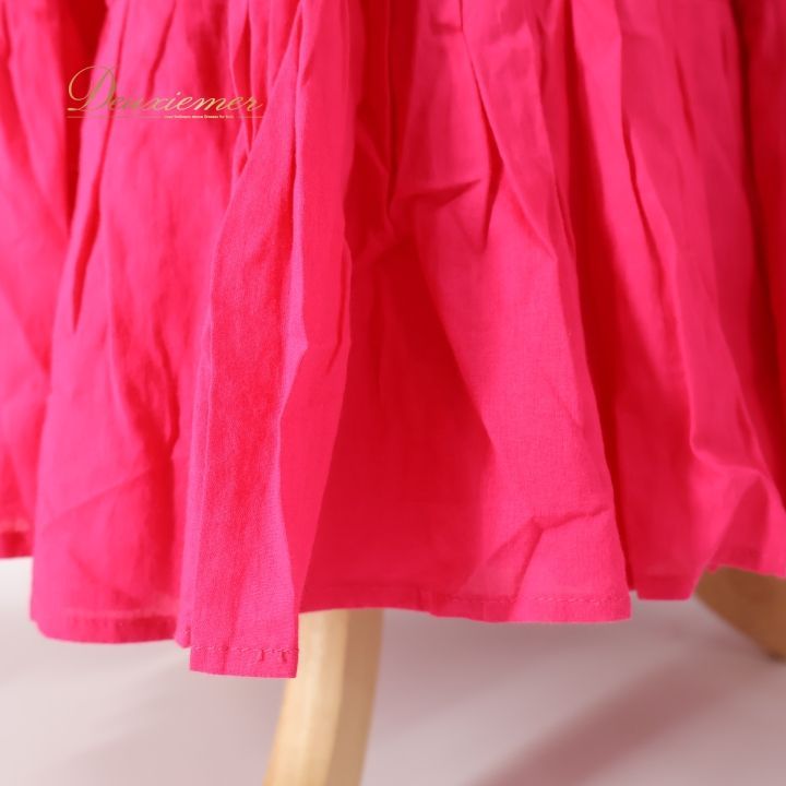 ベリーダンス 衣装 ジプシースカート ピンク系 25ヤード 無地