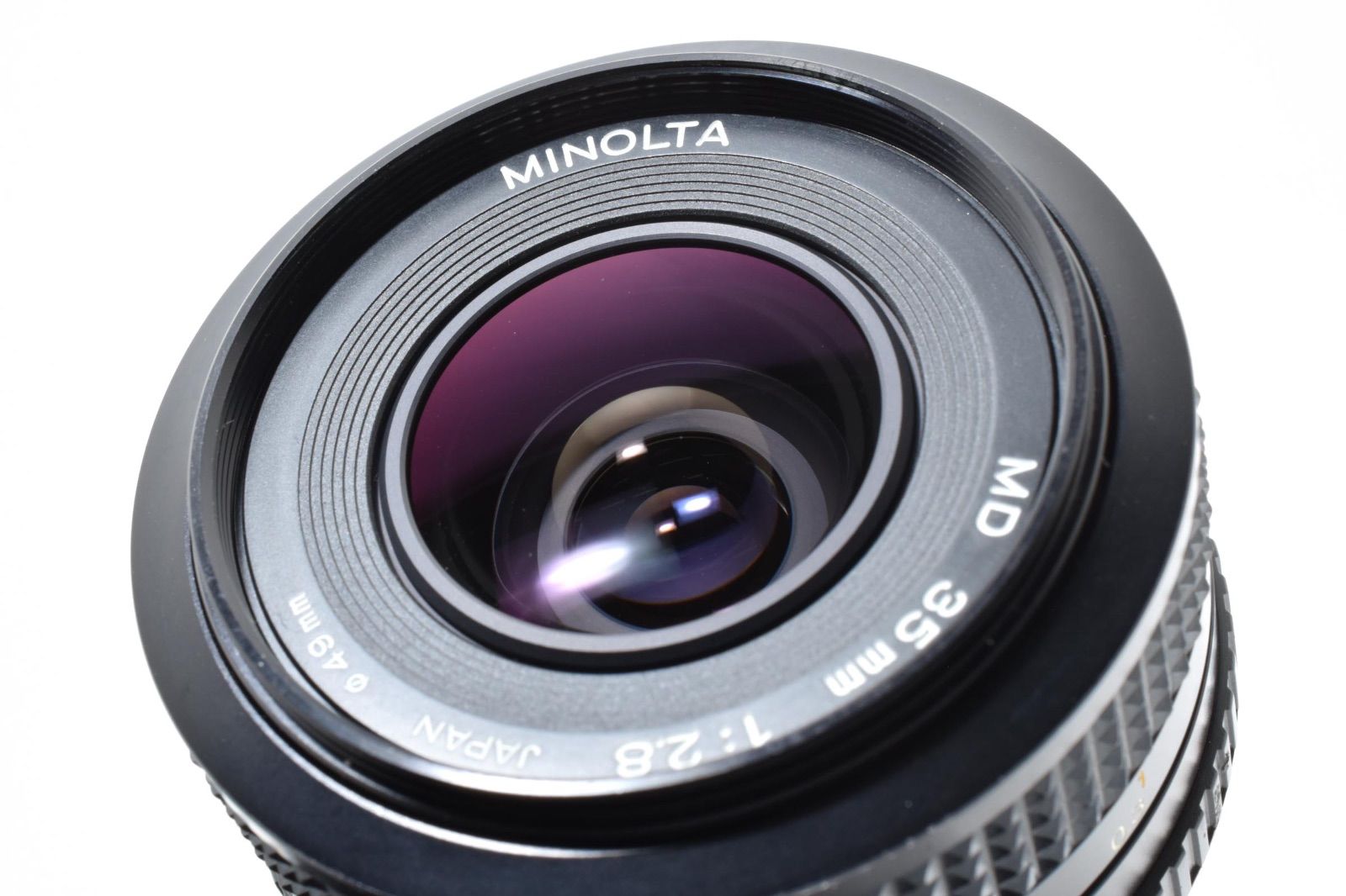 美品】ミノルタ Minolta MD Macro 50mm f/3.5 - メルカリ