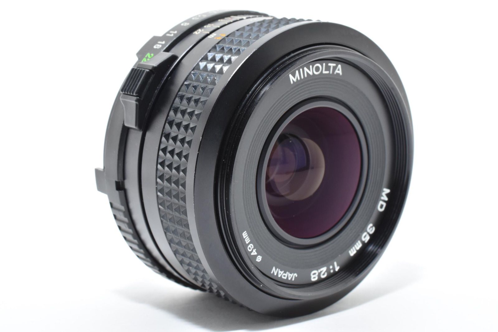 美品】ミノルタ Minolta MD Macro 50mm f/3.5 - メルカリ