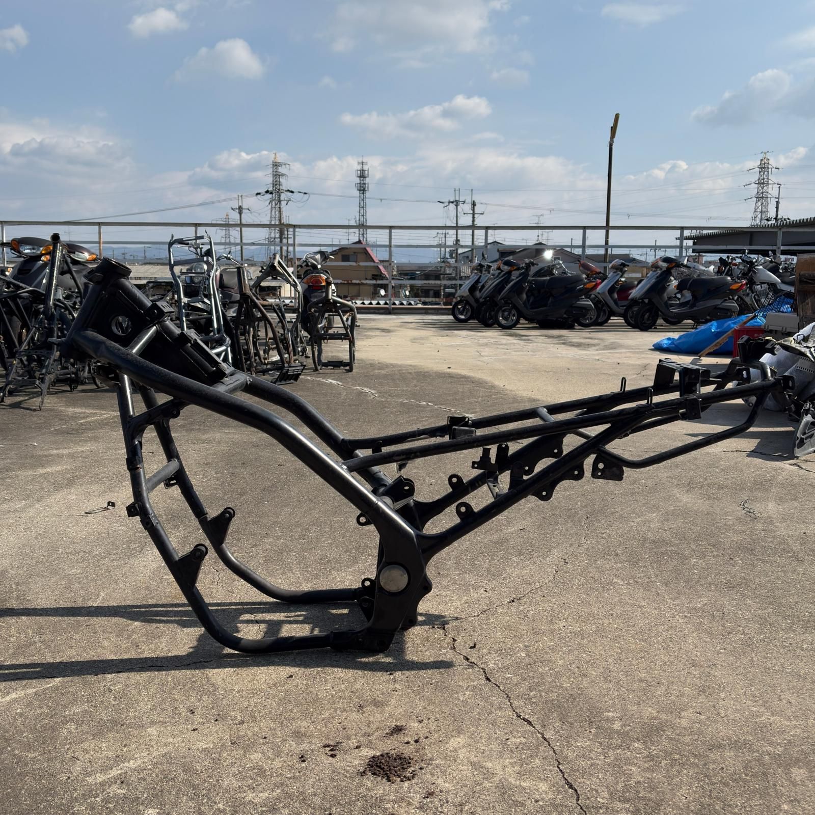 KAWASAKI バリオス フレーム 書類無し カワサキ - メルカリ