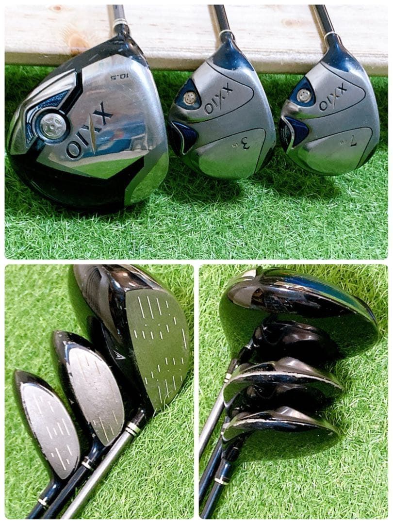 M レフティー ゼクシオ 初心者オススメ ゴルフクラブ メンズセット