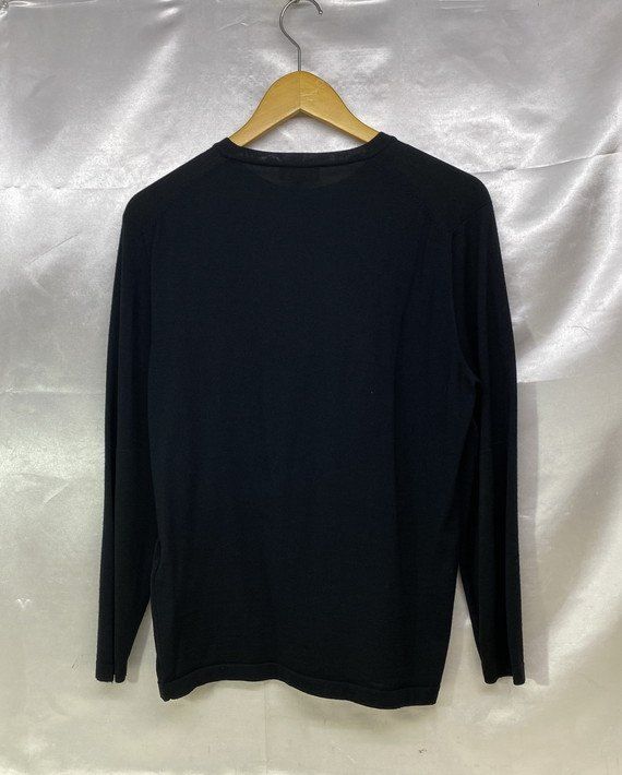 dunhill ダンヒル イタリア製 シルク混 薄手 ウールニット カットソー