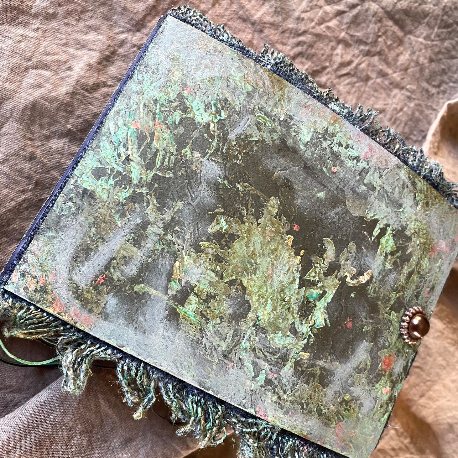 ジャンクジャーナル ここではないどこかの襤褸の本 コラージュ帳