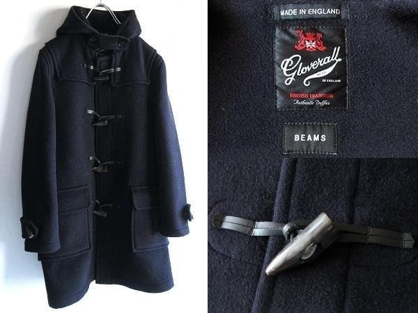英国製 BEAMS × GLOVERALL ビームス別注 グローバーオール チンスト付