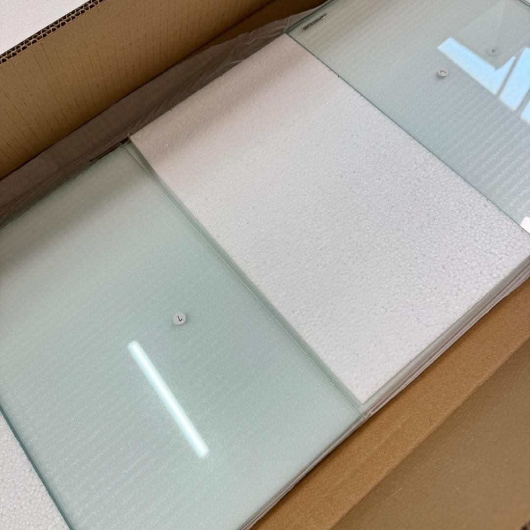 A訳あり部品ガラスディスプレイキャビネット コレクションケース 1795