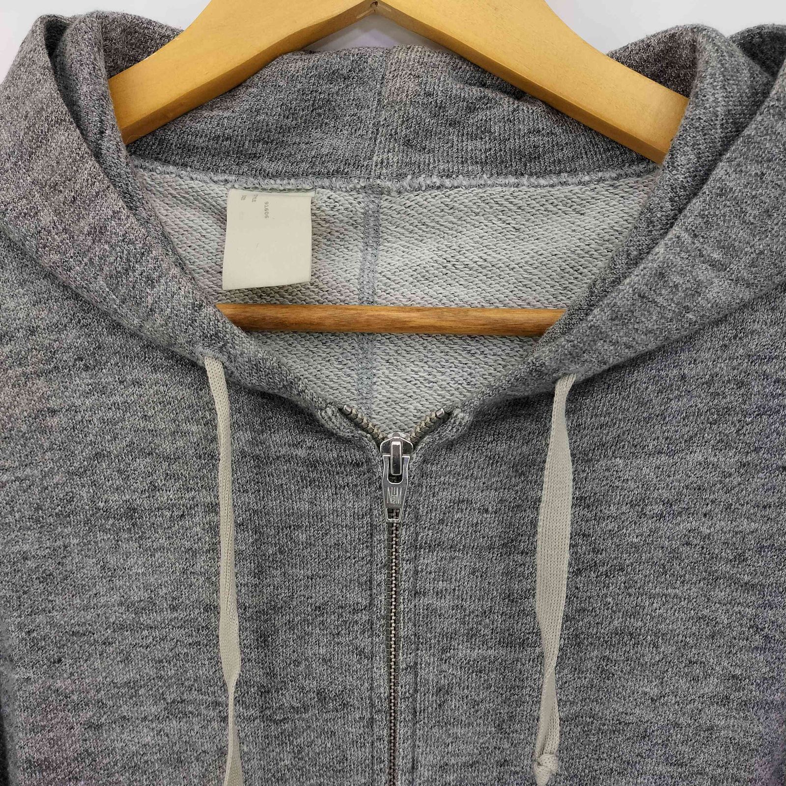 エヌハリウッド N.HOOLYWOOD 47PIECES ZIP UP HOODIE 霜降り ジップ 