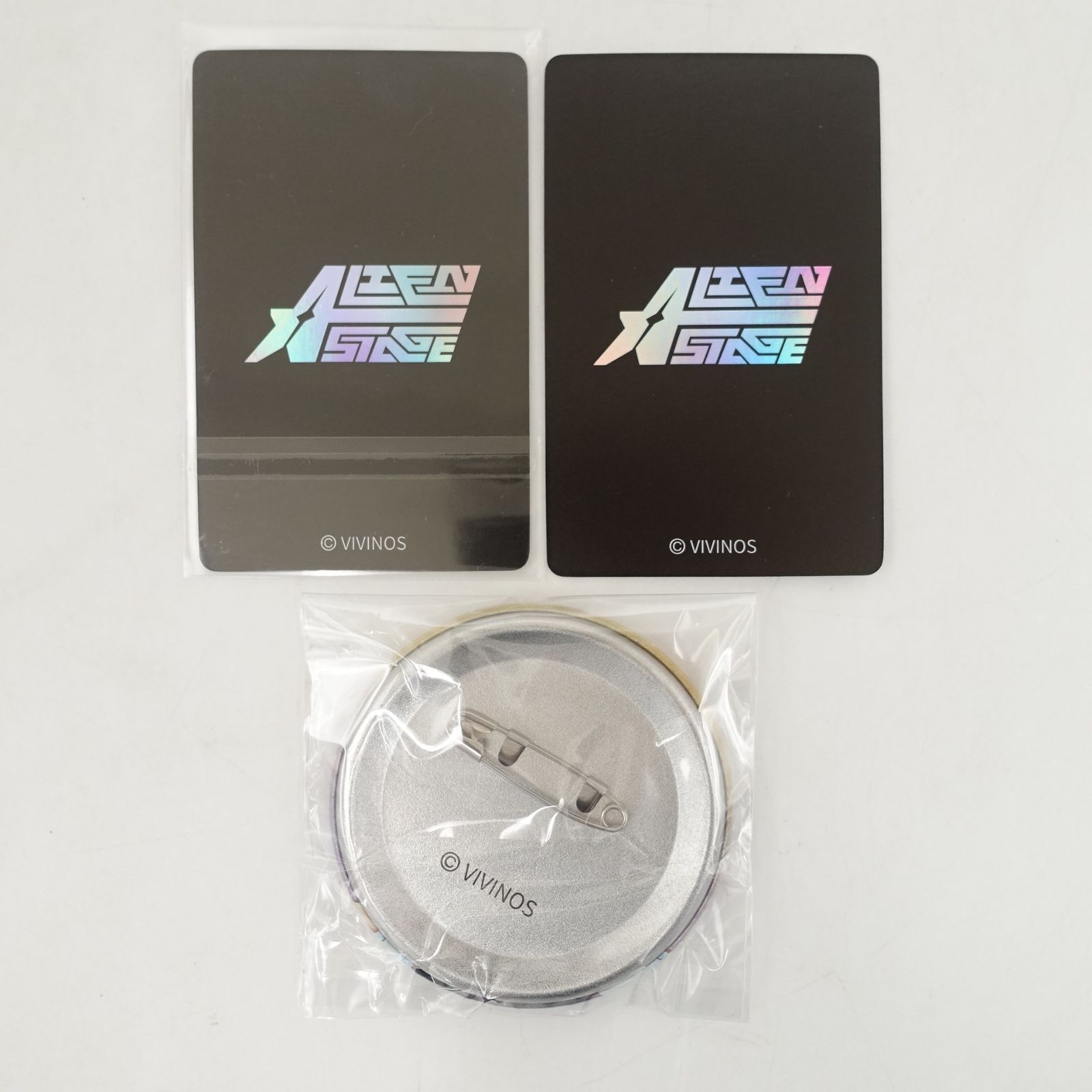エイリアンステージ ルカ ヒョナ カード 缶バッジ alien stage