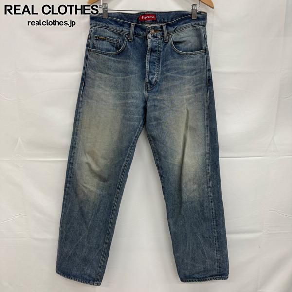 Supreme/シュプリーム【24AW】Distressed Loose Fit Selvedge Jean