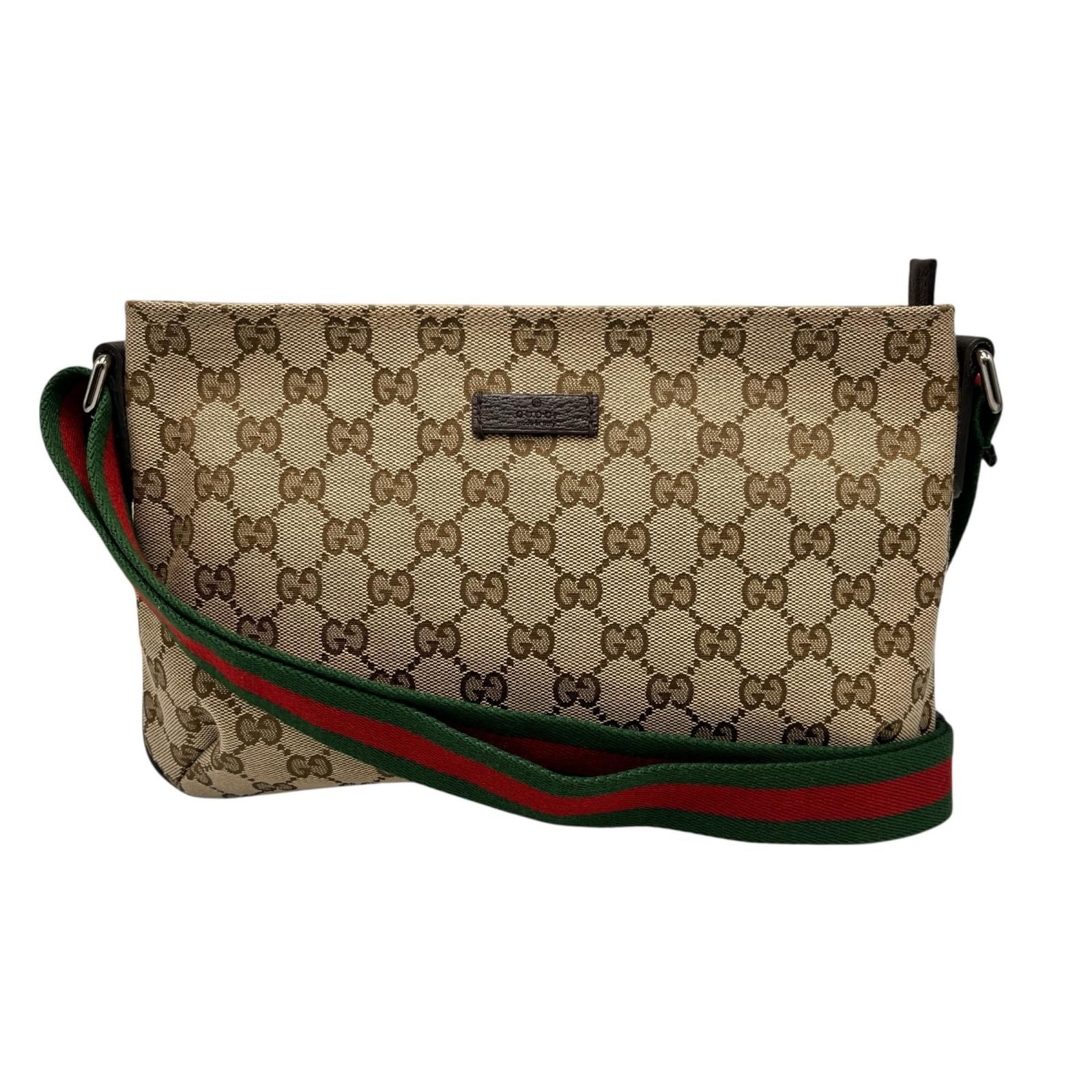グッチ　GUCCI シェリーライン　GG キャンバス　ショルダーバッグ ロゴ グッチ GUCCI ショルダーバッグ シェリーライン 189749 GGキャンバス