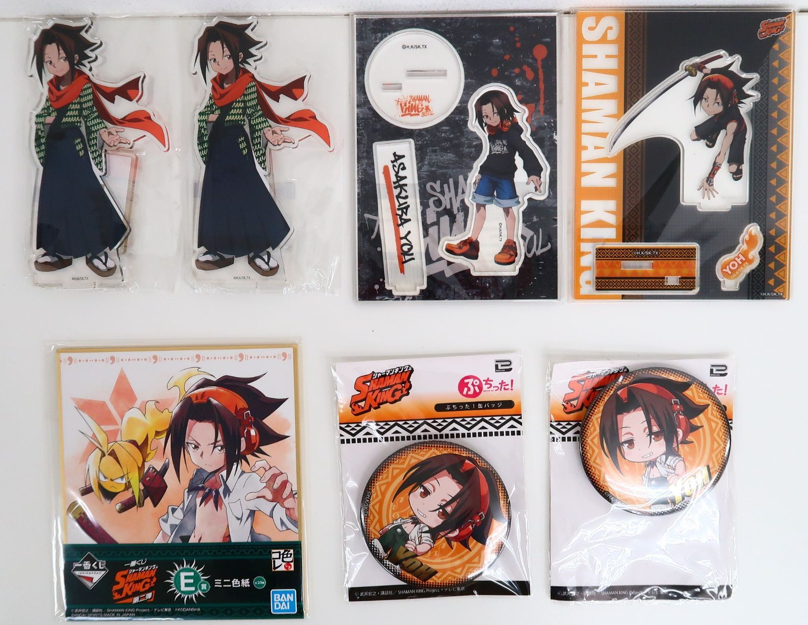 7点セット シャーマンキング 麻倉葉 グッズ - メルカリ