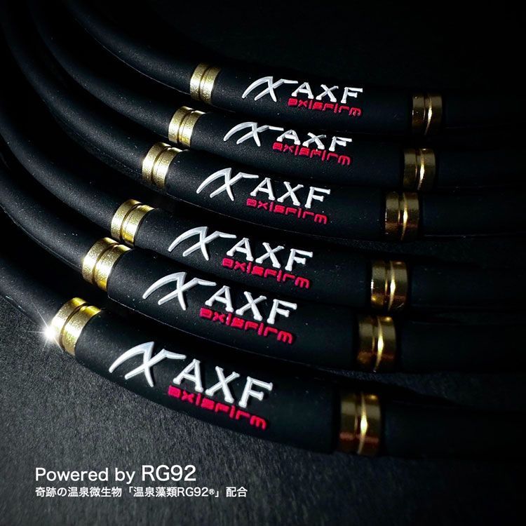 アクセフ AXF スポーツネックレス シリコンネックレス トップ