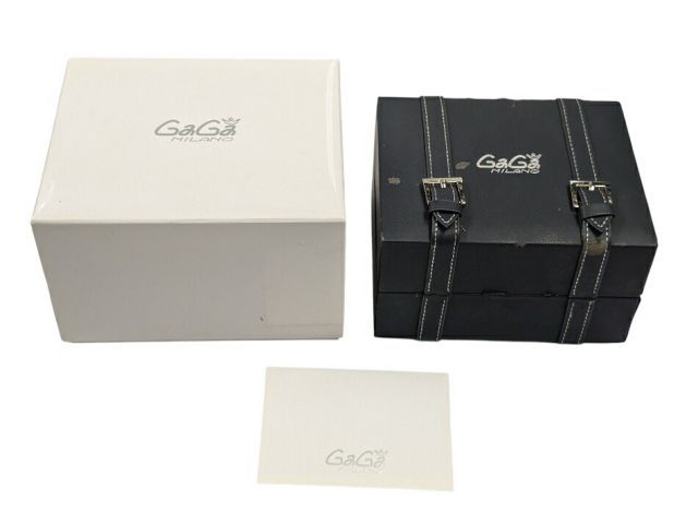 GaGa MILANO ガガミラノ 時計用 箱 ケース ウォッチケース 白 ホワイト