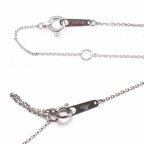 カナル ヨンドシー Canal 4℃ 一粒ダイヤモンド プラチナ ネックレス