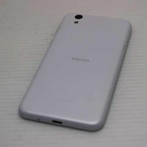 超美品 702SH AQUOS sense basic ホワイト スマホ 本体 白ロム 土日祝