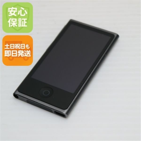 美品 iPod nano 第7世代 16GB スペースグレイ 即日発送 Apple 本体