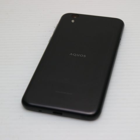 超美品 702SH AQUOS sense basic ブラック スマホ 本体 白ロム 土日祝
