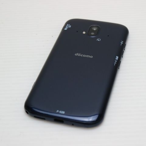 超美品 F-52B らくらくスマートフォン ネイビー 本体 即日発送 土日祝