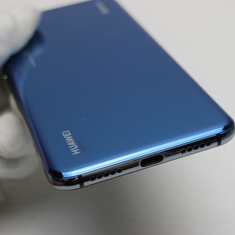 美品　HUAWEI P20pro docomo HW-01K 超美品 HW-01K HUAWEI P20 Pro ブルー スマホ 即日発送 スマホ 白ロム