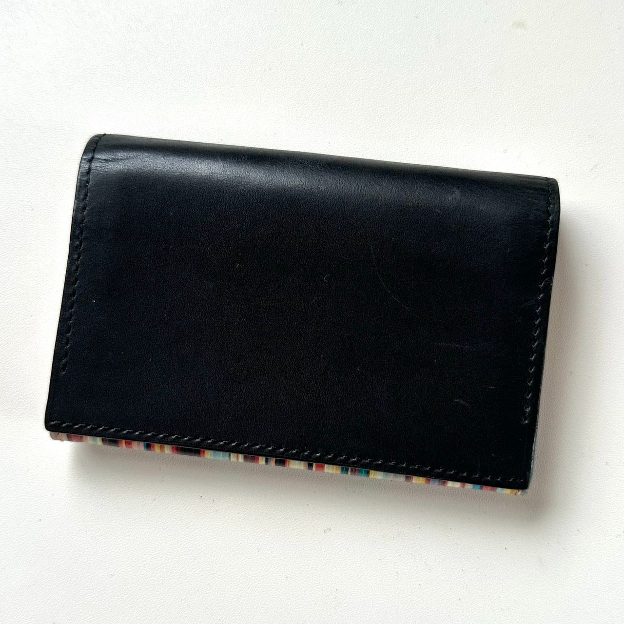 ポールスミス Paul Smith 名刺入れ カードケース マルチストライプ
