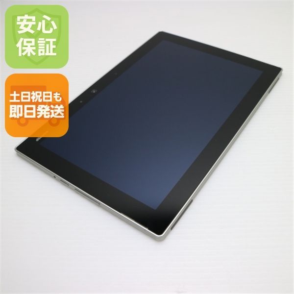美品 F-02K arrows Tab オフホワイト タブレット 白ロム タブレット