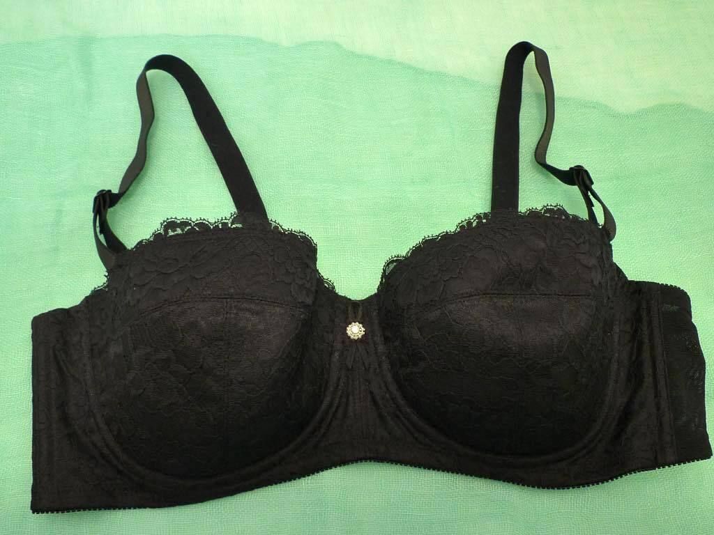 参考23100円 高級補正下着 シャンデール ソレイユ ブラジャー ブラック