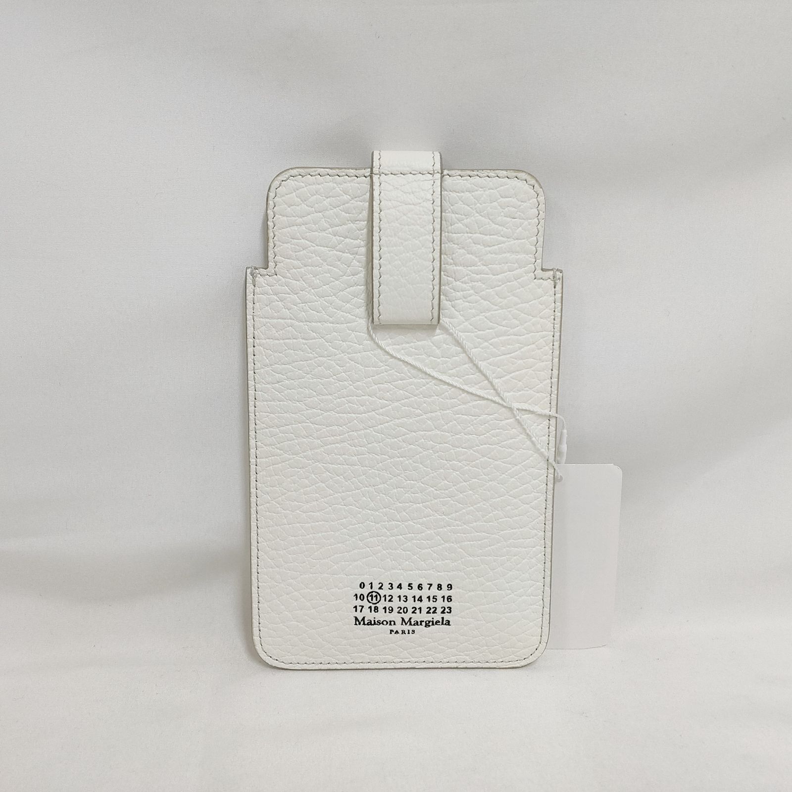 Maison Margiela REPLICA ストラップポーチ 新品未使用 訳有 未使用 メゾンマルジェラ フォンケース ネックストラップ付スマホ