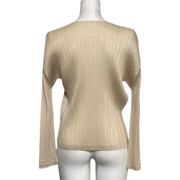 ◇ プリーツプリーズ PLEATS PLEASE カットソー プリーツ 長袖 クルー