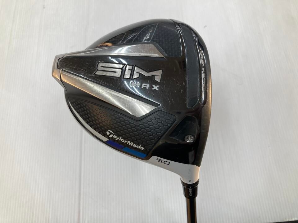 テーラーメイド SIM MAX 9度 ディアマナ ZF60 Sフレックス ドライバー