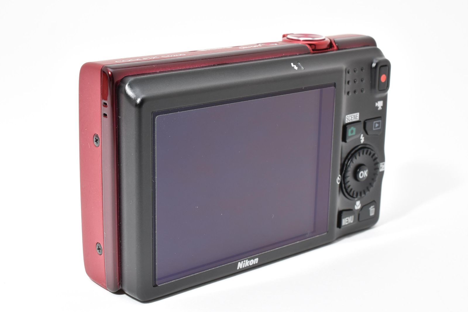 Nikon ニコン COOLPIX S6200 レッド 元箱 /2697 動作OK 返金保証