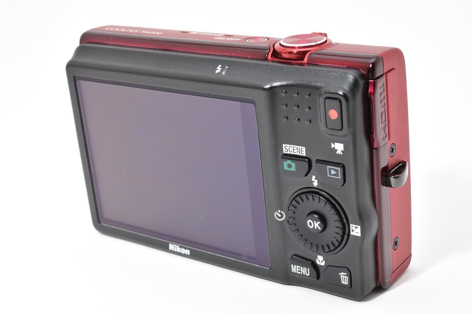 Nikon ニコン COOLPIX S6200 レッド 元箱 /2697 動作OK 返金保証