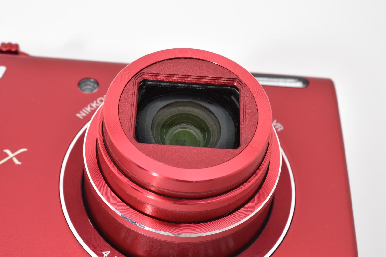 Nikon ニコン COOLPIX S6200 レッド 元箱 /2697 動作OK 返金保証