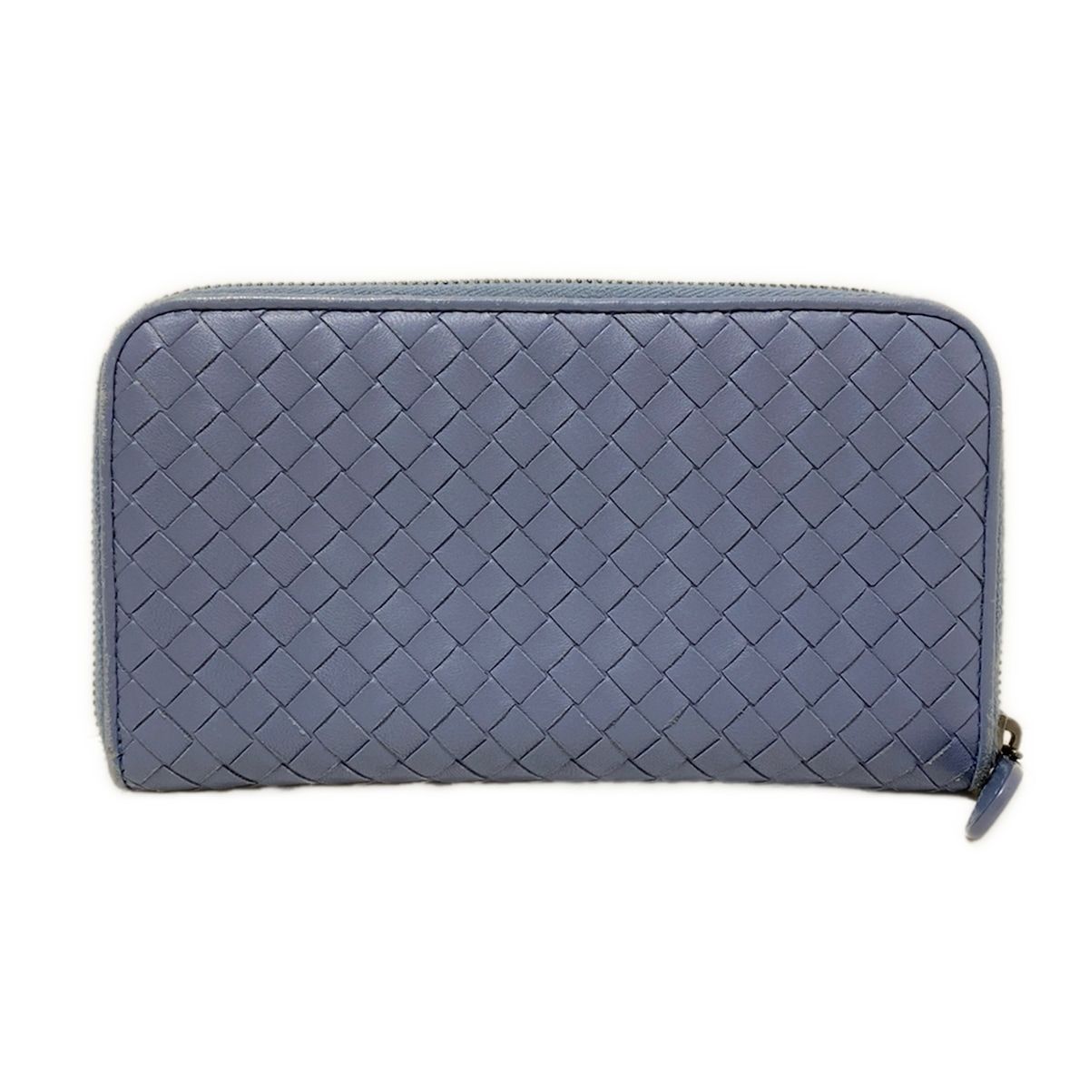 BOTTEGA VENETA(ボッテガヴェネタ) 長財布 イントレチャート ネイビー