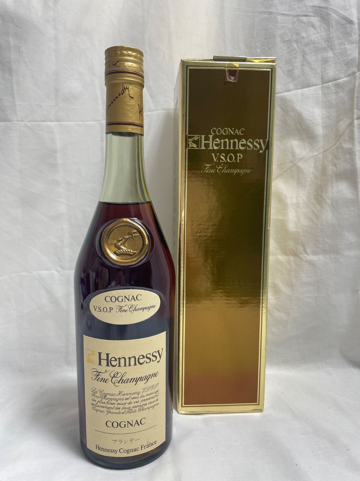 V.S.O.P FINE COGNAC 2個セット木箱　未開栓 未開栓 VSOP フィーヌシャンパーニュ コニャック 箱付 - メルカリ