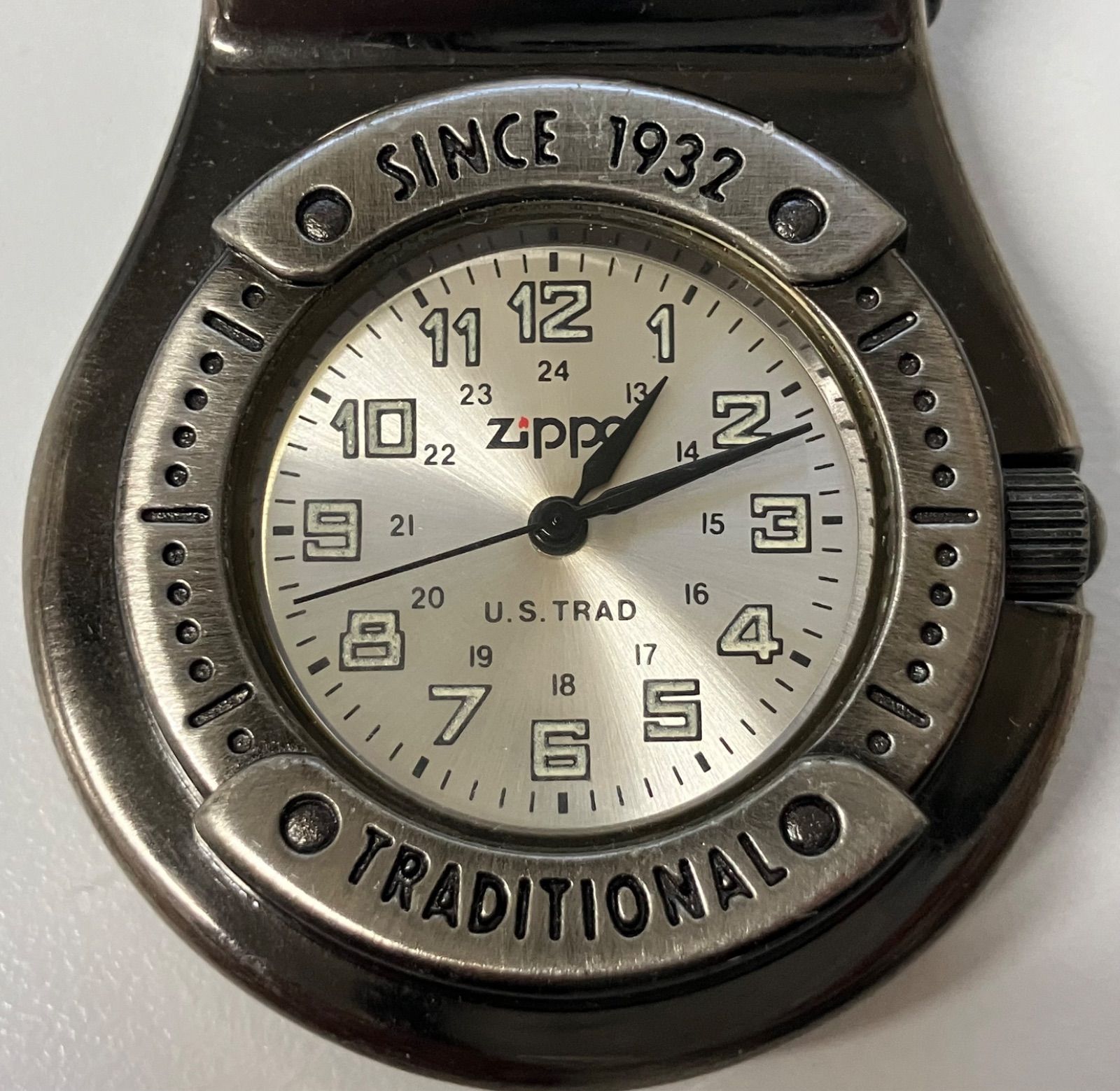 T998 ZIPPO ジッポ BEAM LITE 懐中時計 レア アンティーク 非稼働品