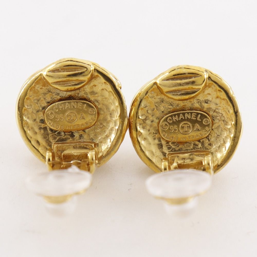 CHANEL】シャネル ココマーク ヴィンテージ 金メッキ 95A レディース 