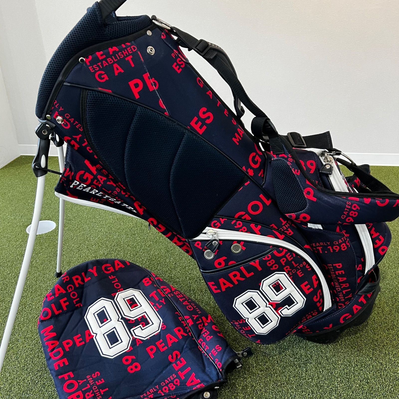 PEARLY GATES パーリーゲイツ 89 キャディバッグ ヘッドカバーセット