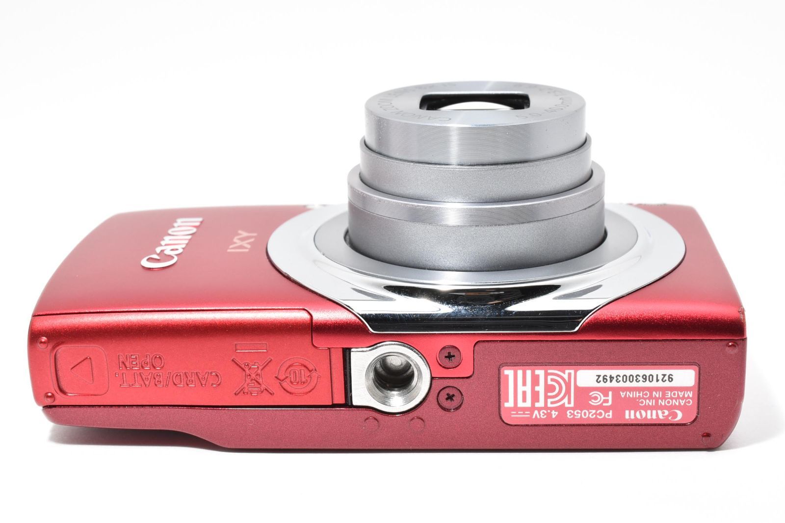 Canon キャノン IXY 130 レッド 元箱 /2700 動作OK 返金保証 - メルカリ