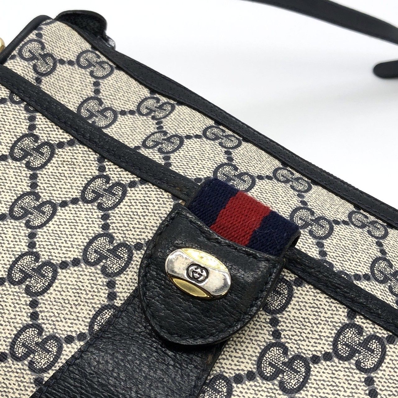 GUCCI オールドグッチ 14 02 032 ショルダーバッグ ヴィンテージ GG 