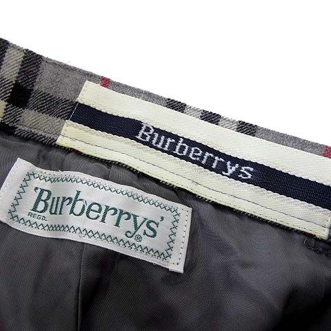バーバリーズ Burberrys 希少 ヴィンテージ キュロットスカート ワイド