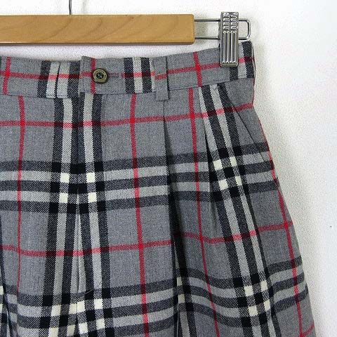 バーバリーズ Burberrys 希少 ヴィンテージ キュロットスカート ワイド