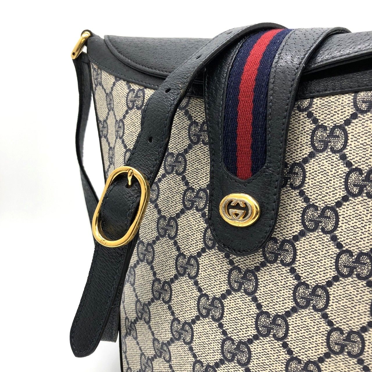 GUCCI グッチ ヴィンテージ GG ショルダーバッグ 904 02 030