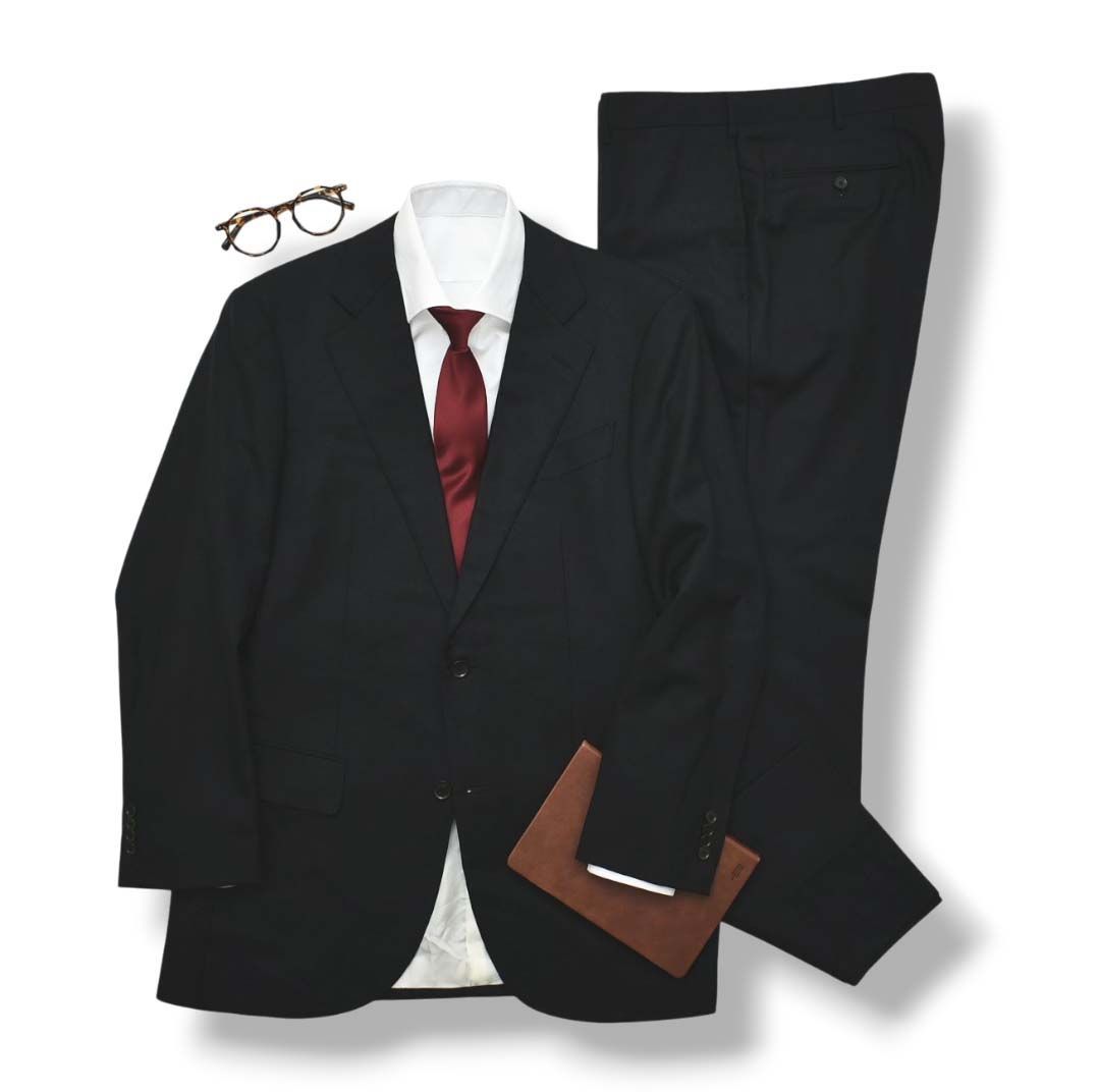 美品】 タキザワシゲル Takizawa Shigeru ウール シルク シングル 2B