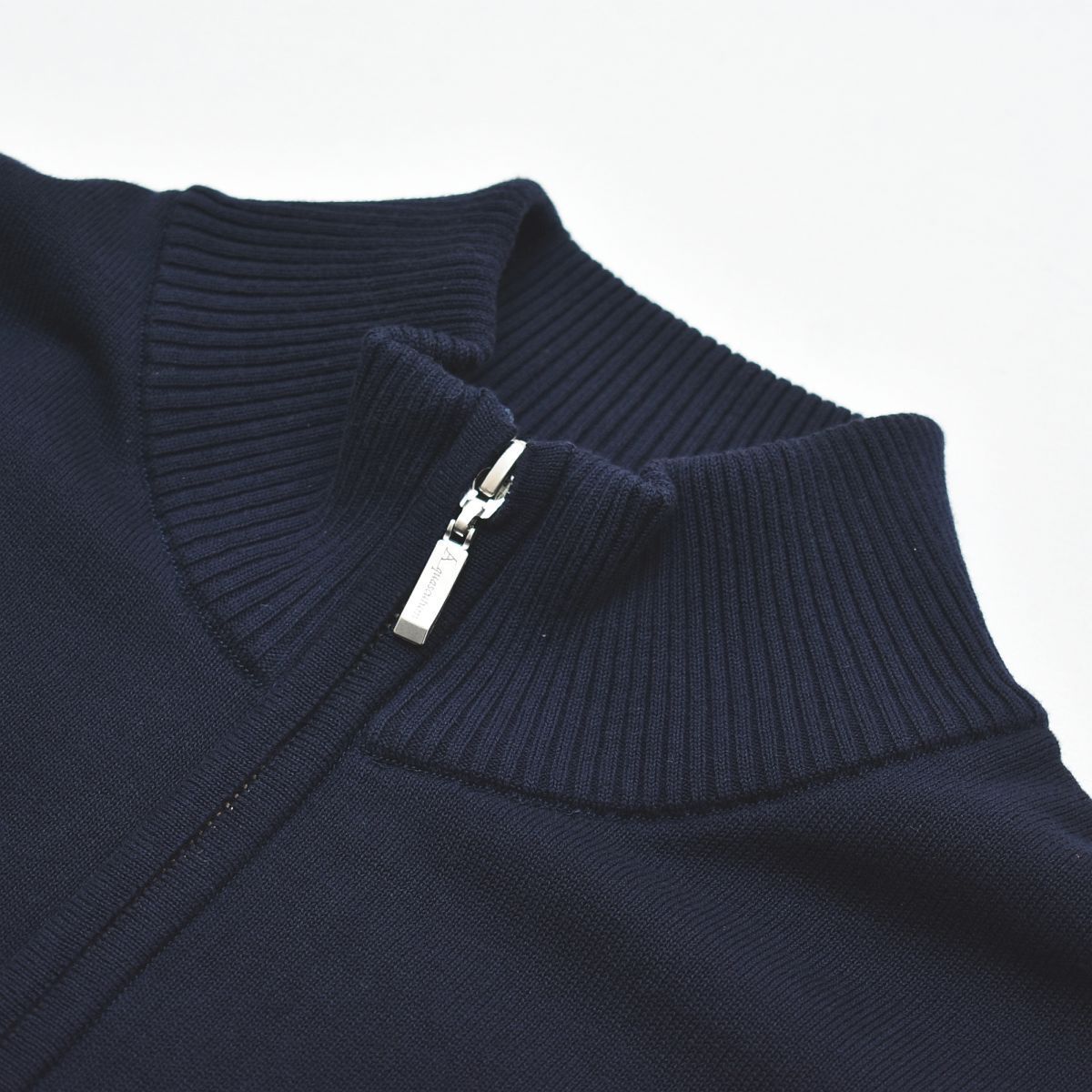 美品】 アクアスキュータム Aquascutum ダブルジップアップ コットン 