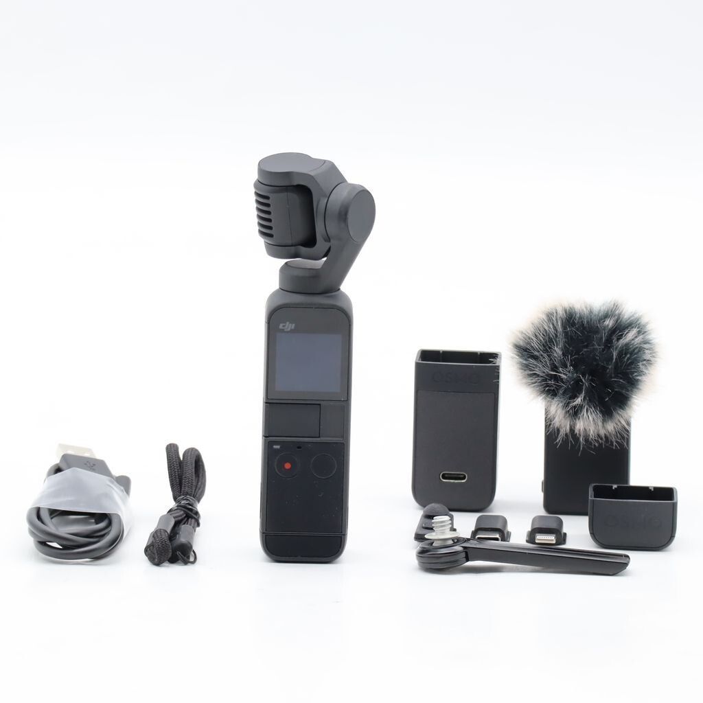 DJI Pocket 2 Creatorコンボ 3軸ジンバル スタビライザー 4Kカメラ