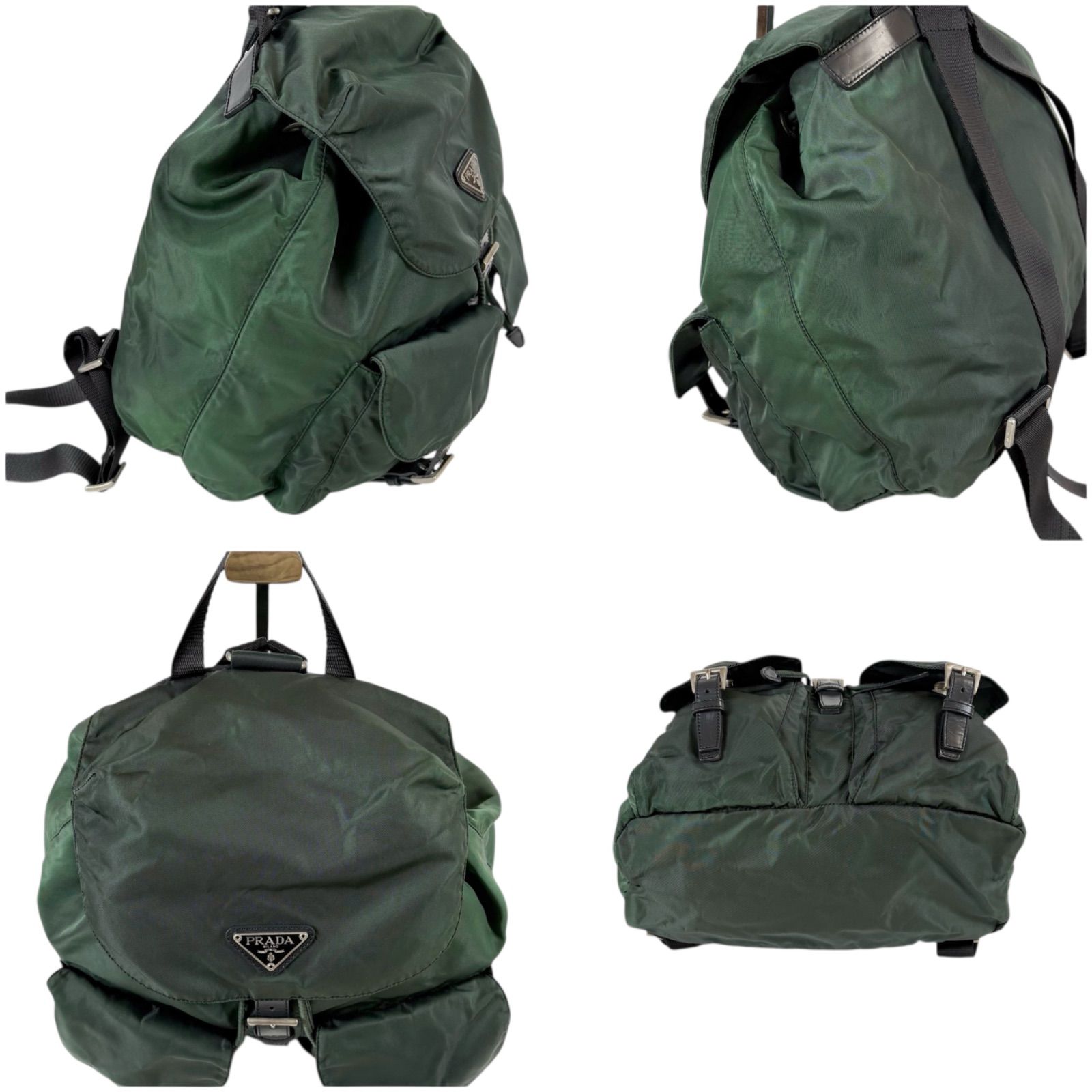 プラダ PRADA トライアングルロゴ リュックサック バックパック